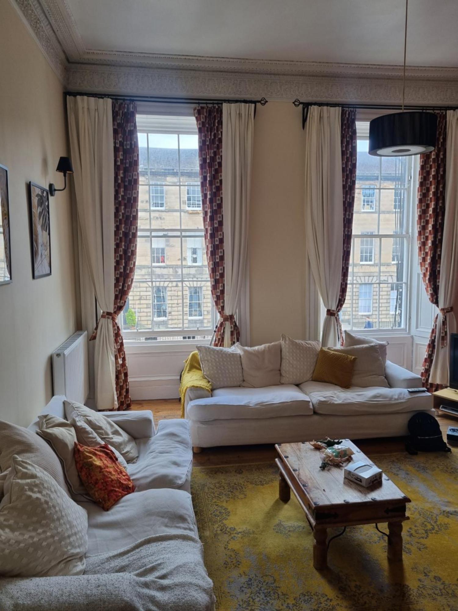 3 Double-Bed Georgian Apartment In Prime Location Edimburgo Exterior foto